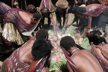 Warga Papua jarang masak makanan dengan cara digoreng.