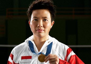 Sambil Berderai Air Mata, Pebulu Tangkis Liliyana Natsir Pamit untuk Pensiun