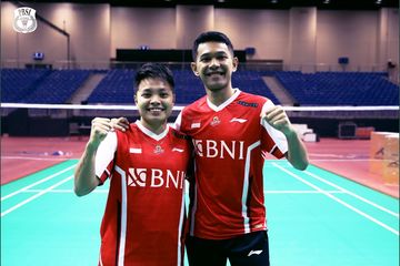 kapten Indonesia di Kejuaraan Beregu Campuran Asia 2023.