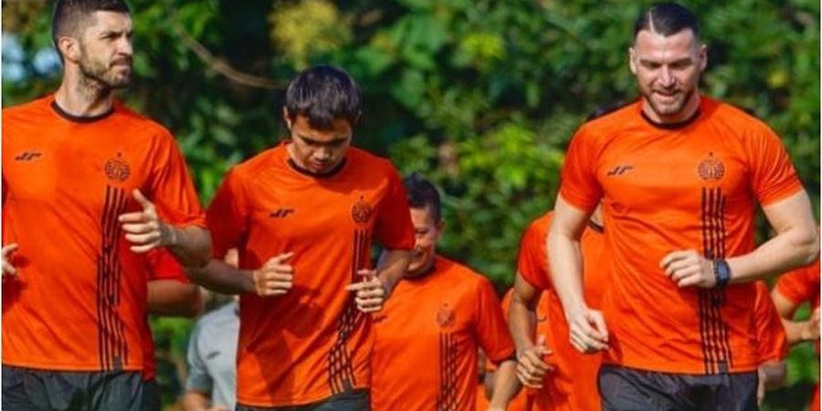 Persija Genjot Latihan Fisik Meski Kelanjutan Kompetisi Belum Jelas