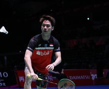 Video - Smash Kevin Sanjaya Menyasar Kepala Vladimir Ivanov di Babak Pertama Thailand Open 2019