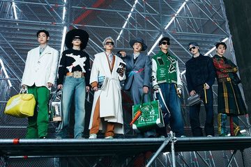 Kolaborasi BTS X LV Louis Vuitton Menswear Fall Winter 2021