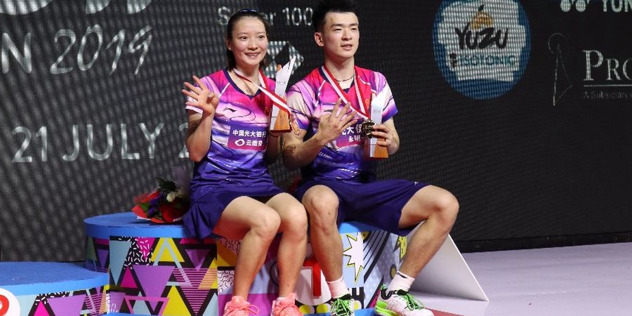 Hasil Final Indonesia Open 2019 - Zheng/Huang Pastikan Gelar Juara