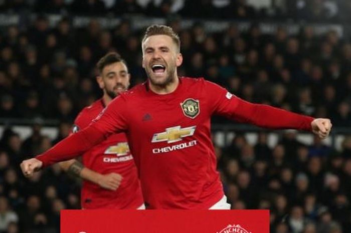  Luke Shaw kalahkan Bruno Fernandes soal finisher terbaik kedua di Manchester United setelah Mason Greenwood.