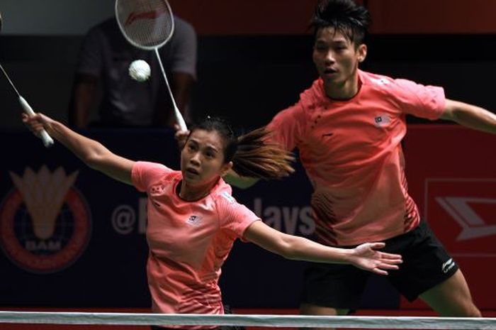 Chan Peng Soon/Goh Liu Ying saat di Malaysia Masters 2019.