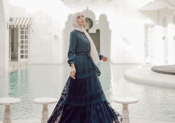 5 Outfit Idul Adha ala Selebgram Hamidah Rachmayanti. Modis Simpel!