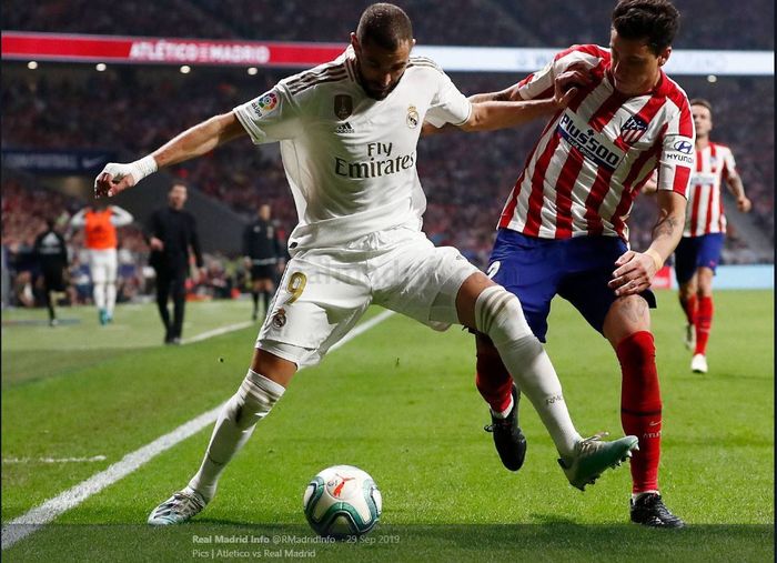Real Madrid dan Atletico Madrid lolos ke final Piala Super Spanyol 2019-2020.