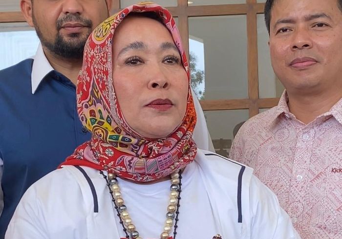 Jenny Rachman saat Grid.ID jumpai di Polda Metro Jaya, Jakarta, Selasa (20/6/2023).