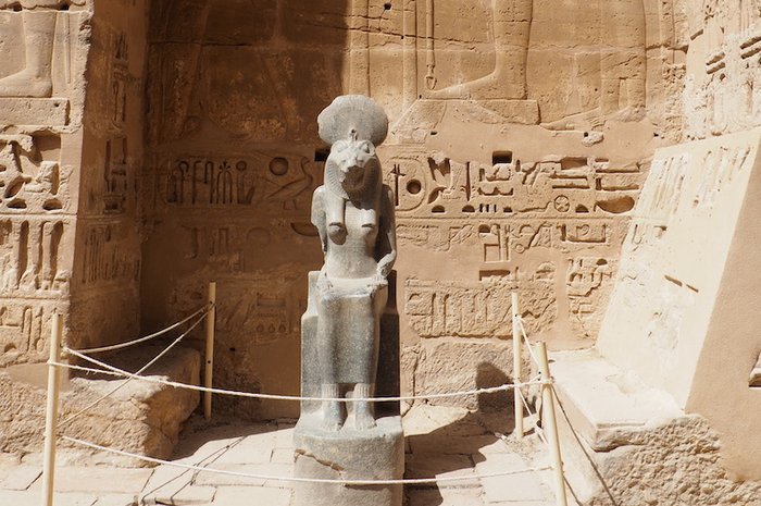 Patung Sekhmet di Migdol