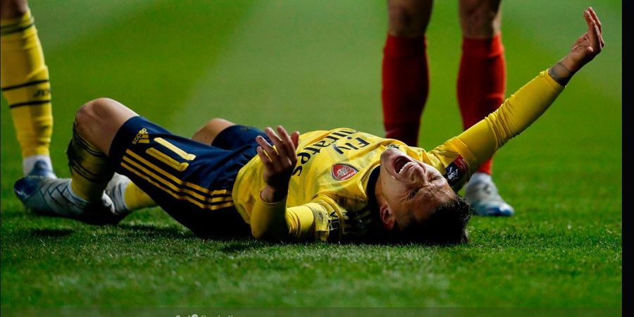 Cedera Engkel, Lucas Torreira Terancam Absen Hingga 10 Pekan