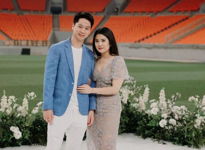 Kevin Sanjaya dan Valencia Tanoesoedibyo.