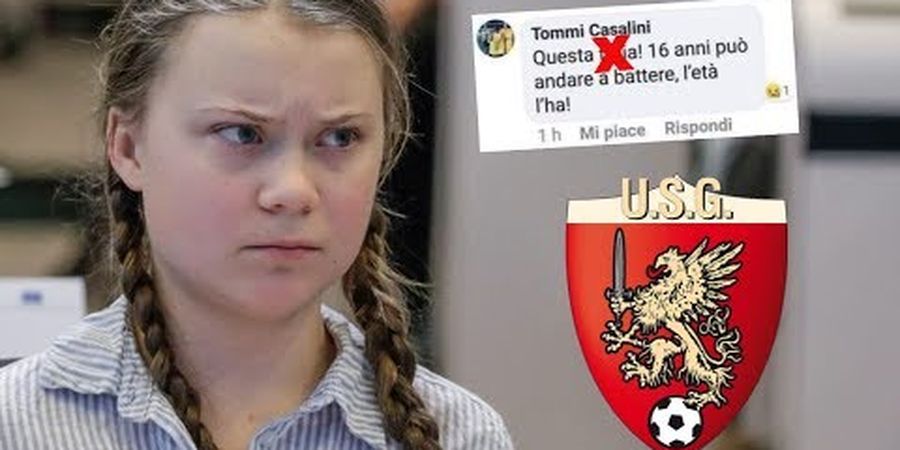 Pelatih Liga Italia Dipecat Usai Menghina Aktivis Muda Greta Thunberg