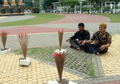 Warga Sragen ini Lakukan Cara Tidak Biasa untuk Usir Covid-19: Ritual Digelar di Alun-alun, 'Inisiatif Sendiri, Khawatir Melihat Negeri ini'