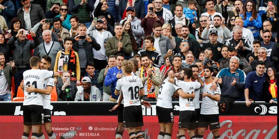 Hasil Lengkap dan Klasemen Liga Spanyol - Pecah Telur, Valencia 5 Tingkat di Bawah Real Madrid