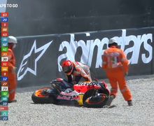 MotoGP Italia 2021 - Meski Gagal Finis, Marc Marquez Tetap Senang