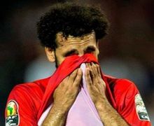 Momen saat Mohamed Salah Berlinang Air Mata Usai Mesir Kandas di Piala Afrika 2019