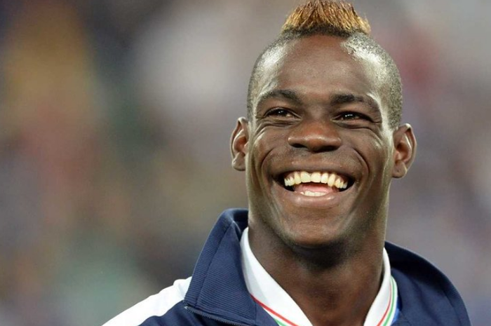 Penyerang Italia, Mario Balotelli.