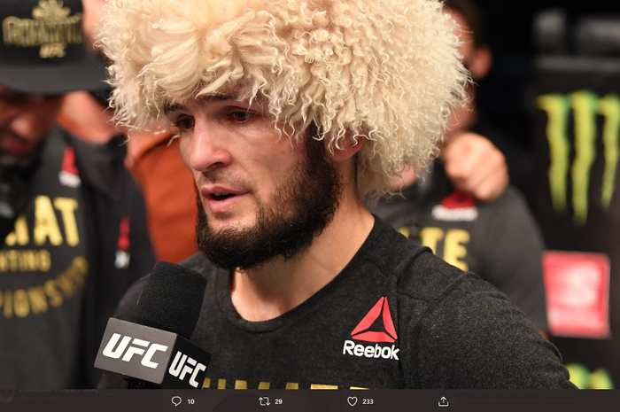 Mantan jagoan UFC, Khabib Nurmagomedov.