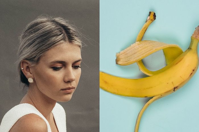 Get rid of gray hair with banana peels, here's how