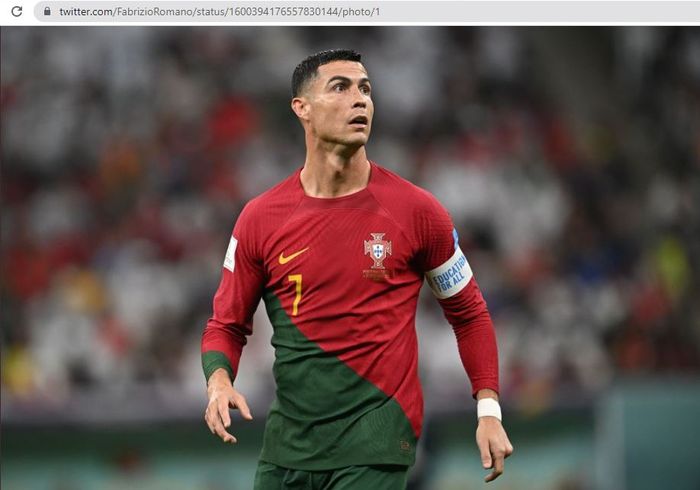 Megabintang timnas Portugal, Cristiano Ronaldo, merupakan pemain dengan jumlah gol paling banyak di sepak bola internasional (118)