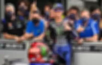 Fabio Quartararo girang raih pole position di kualifikasi MotoGP Indonesia 2022