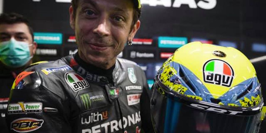 Desain Helm Jadi Bukti Betapa Besarnya Valentino Rossi di MotoGP