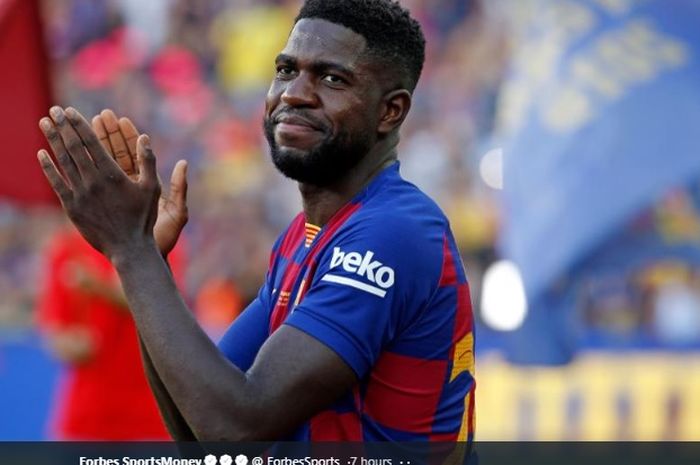 Bek tengah Barcelona, Samuel Umtiti.