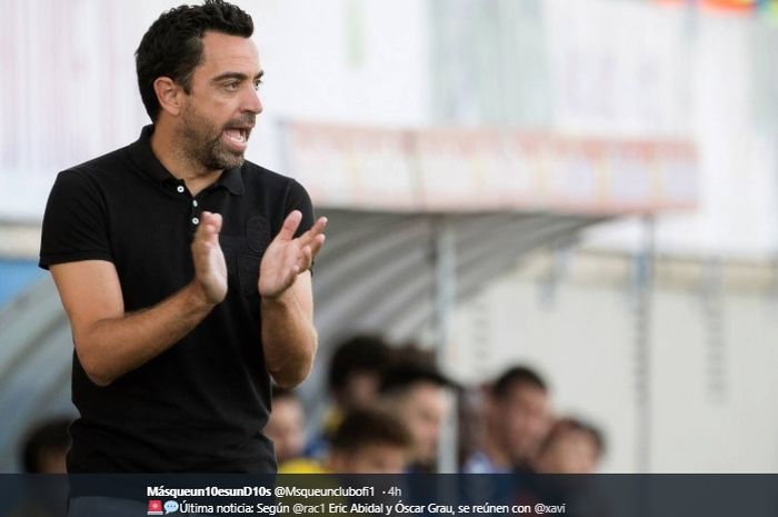 Pelatih Al-Sadd, Xavi Hernandez, dibidik Barcelona guna gantikan posisi Ernesto Valverde.