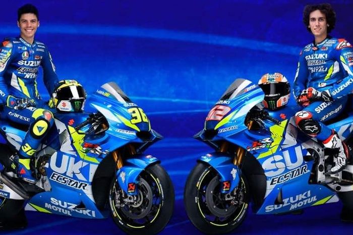 Resmi Diluncurkan Begini Livery Baru  Motor  Tim Suzuki  