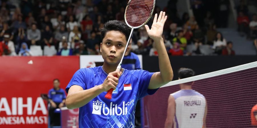 Indonesia Masters 2020 - Anthony Tak Risaukan Target Jadi Juara