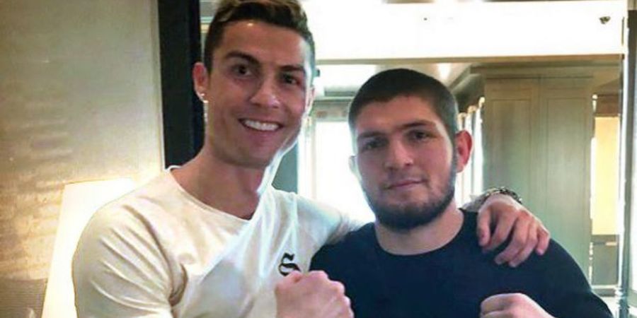 Jelang UFC 254, Khabib Nurmagomedov Tanggapi Pesan dari Cristiano Ronaldo