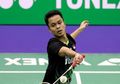 Momen Anthony Ginting Bangkit dan Tersenyum Setelah 'Dicurangi' Wasit di Final Hong Kong Open 2019