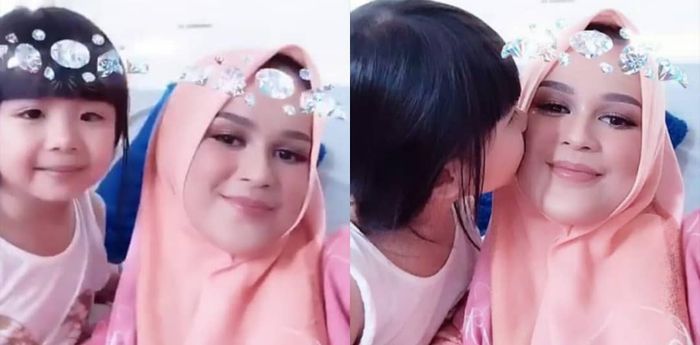 Kedekatan Cut Meyriska dengan keponakkan Roger