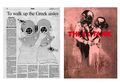 Waduh, Karya Banksy Dianggap Meniru Gambar Ilustrasi Kartunis Ini