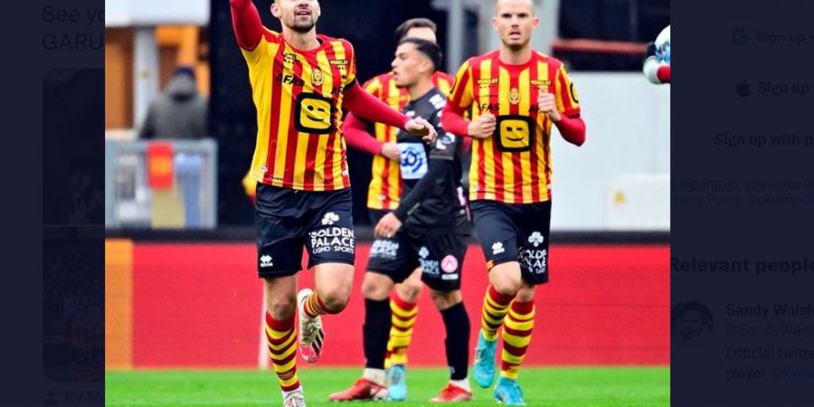 Sandy Walsh Cetak Gol dan Bawa KV Mechelen ke Playoff European Conference League