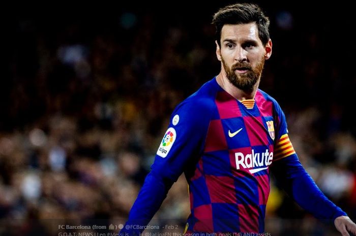 Megabintang asal Argentina, Lionel Messi, didapuk sebagai kapten Barcelona.