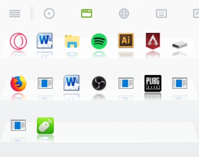 taskbar mode