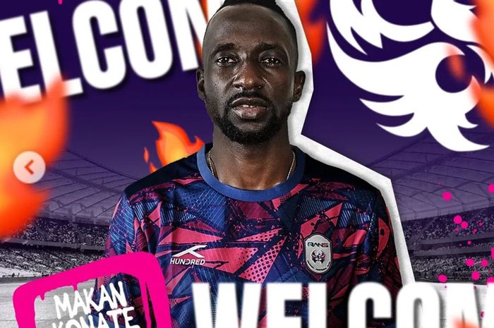 RANS Nusantara FC resmi mendatangkan Makan Konate, Kamis (16/6/2022).