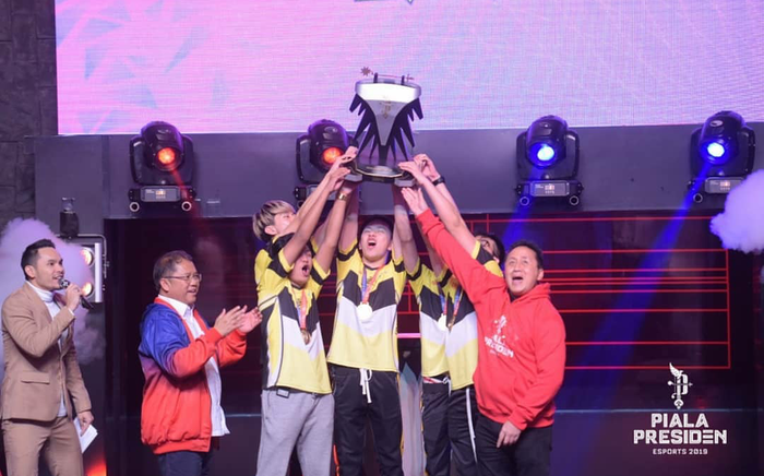 Onic eSports won 1st place in the 2021 eSports President's Cup