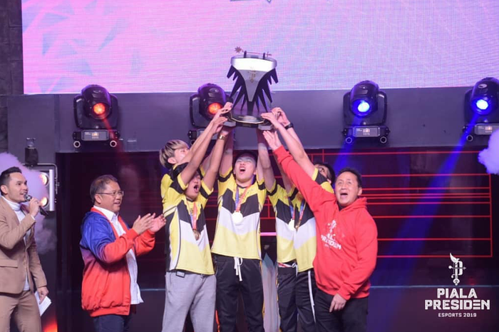 Onic eSports wins the 2021 eSports President's Cup