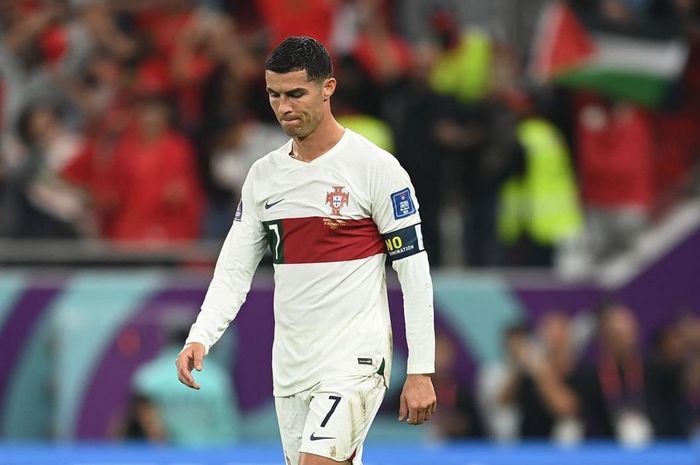 Gagal ketika melawan timnas Maroko, Cristiano Ronaldo curhat di Instagram pribadinya. 