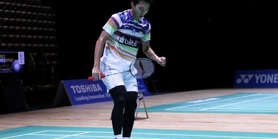 Swiss Open 2019 - Terdepak di Babak Kedua, Jonatan Christie Mengakui Keunggulan Lawan