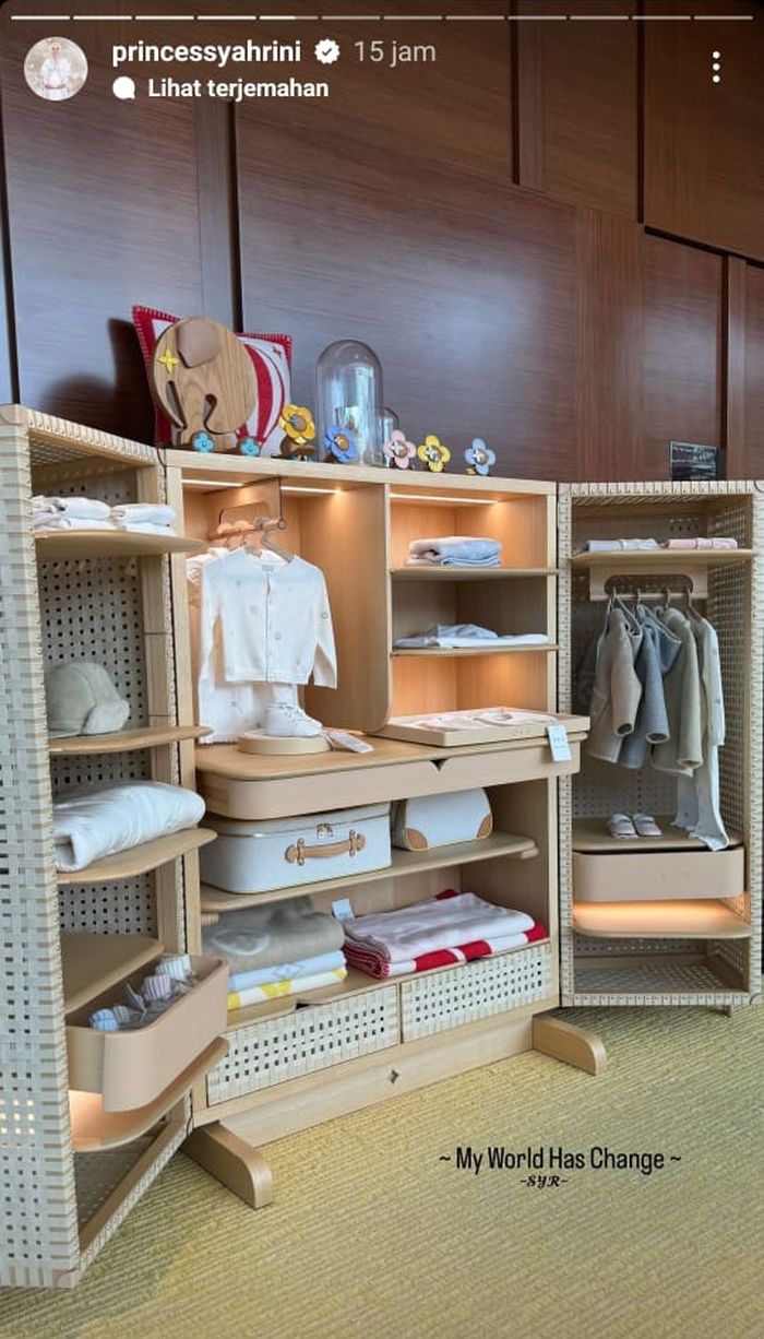Mewahnya kamar calon anak Syahrini dan Reino Barack