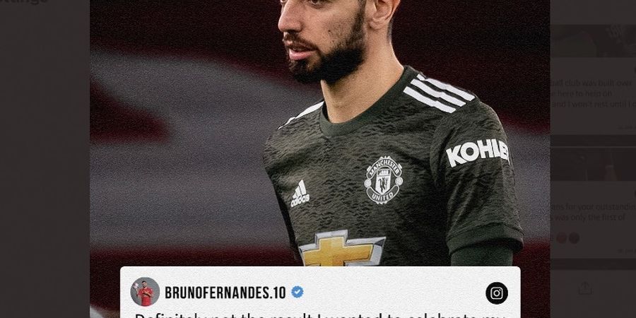 Bruno Fernandes Beberkan Janji yang Dia Buat untuk Fans Man United