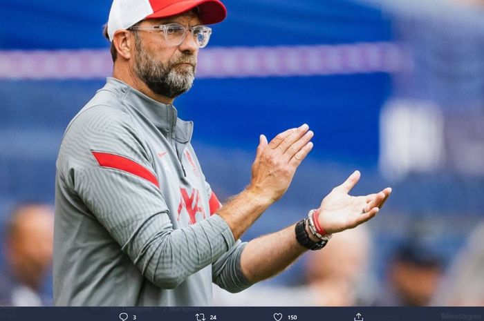 Manajer Liverpool, Juergen Klopp. 