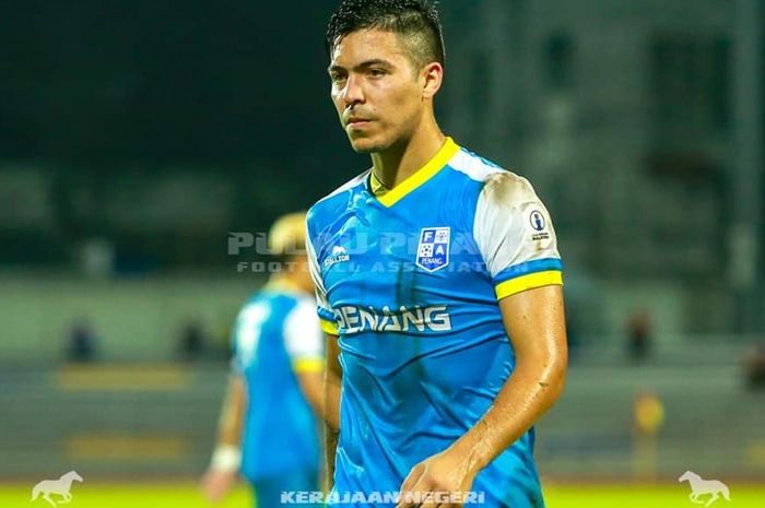 Pemain Sri Pahang FC, Sergio Aguero.