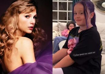 Adik Selena Gomez Warnai Rambutnya Jadi Ungu Demi Album Speak Now Taylor Swift