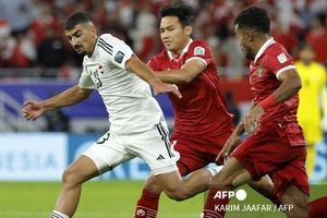 Timnas Indonesia Vs Irak - Nyaris Cetak 2 Gol, Skuad Garuda Masih Ditahan Imbang di Babak Pertama