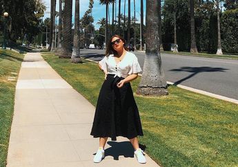 Inspirasi OOTD Badan Plus Size Ala Sarah Ayu, Beauty Vlogger Blasteran Indonesia-Australia
