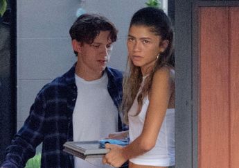 Tom Holland dan Zendaya Ketahuan Mesra di Mobil, Resmi Pacaran?